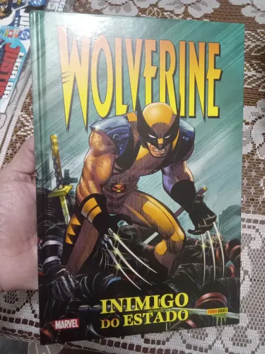 HQ capa dura Wolverine inimigo do estado mais de 300 páginas com extras