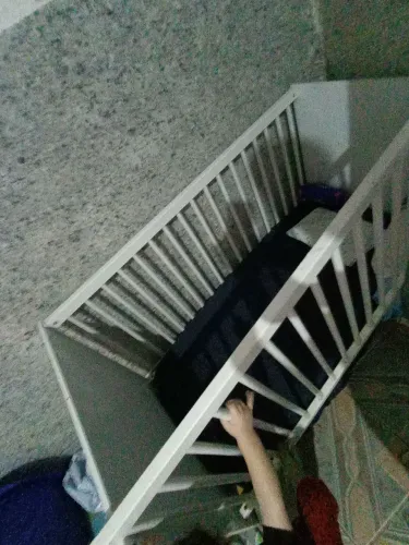 Berço com colchão