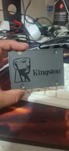 SSD KINGSTON 480 GB ... Já Formatado com Windows e pacote Office