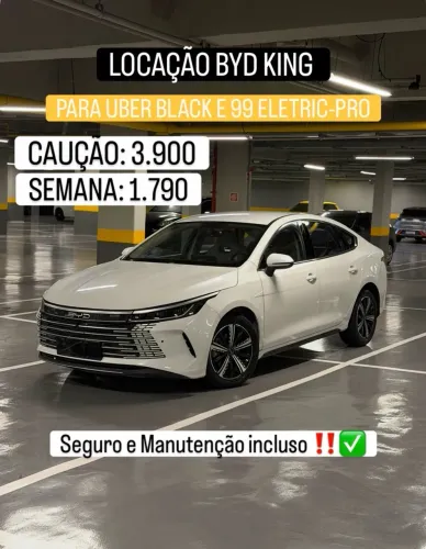 Alugo BYD KING para motorista de APP