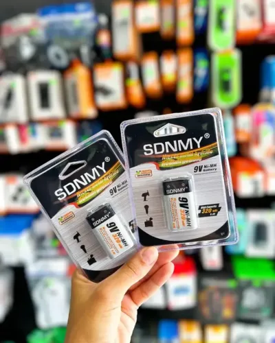 BATERIA RECARREGÁVEL 9V SDNMY ?R$ 39,99