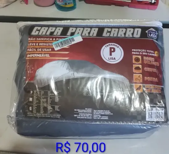 Capa para automóvel impermeável 