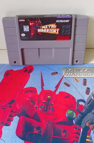 Cartucho Metal Warriors SNES