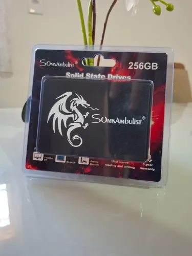 SSD de 256 GB Somnambulist (NOVO) - Anápolis-GO