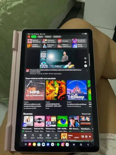 Tablet Samsung S6 tab com caneta