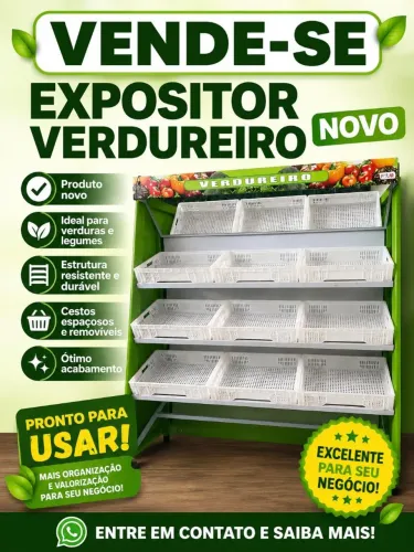 Verdureiro expositora