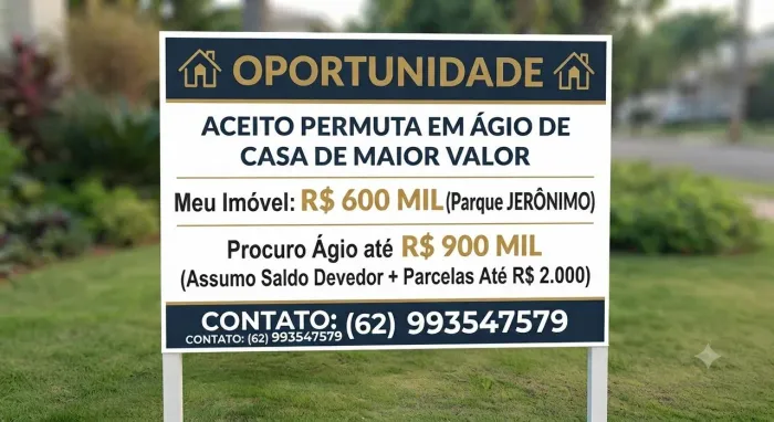 Quero AGIO DE CASA