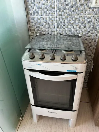 Fogão 4 Bocas Esmaltec Ágata Branco