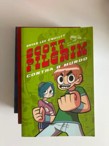 Coleção - Scott Pilgrim: Contra o mundo Vol.1,2&3 // Perfeito estado de conservação