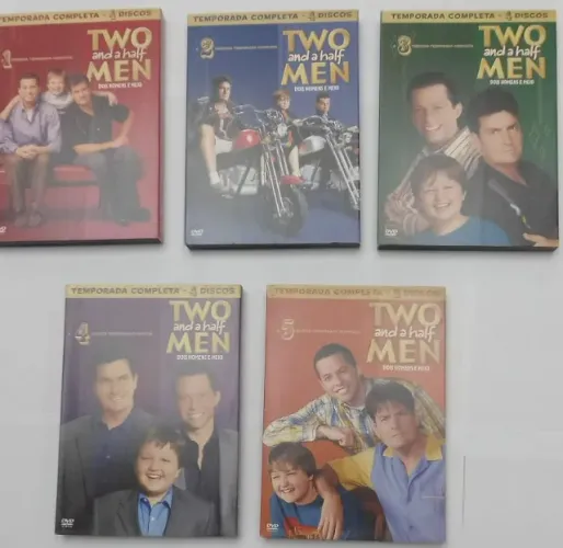 Two and a half men - para colecionadores - temporadas 1 a 5