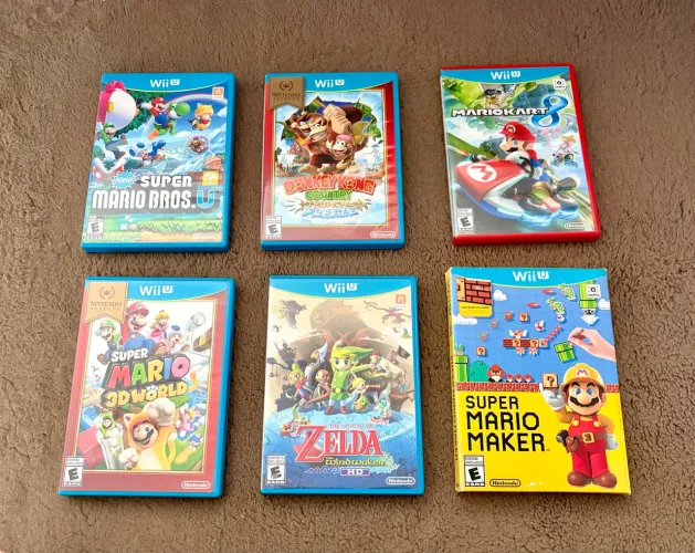 Lote de jogos (WiiU)