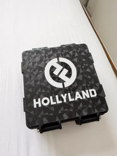 Microfone Lapela Hollyland Lark M2 Mini Combo Duplo USB-C