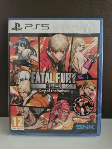 Fatal fury ps5 mídia física LACRADO