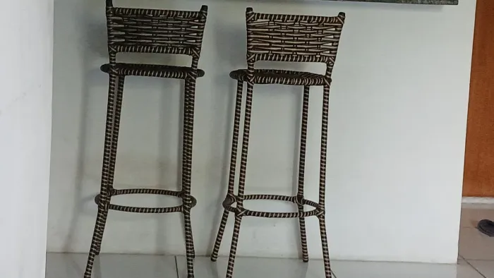 Conjunto de bancos lindo novo