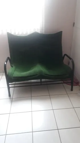 Sofá em Tecido Para duas pessoas