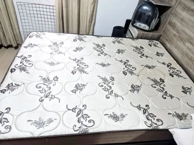 Cama Box Casal com Colchão Inducol Ultralastic (LEIA)