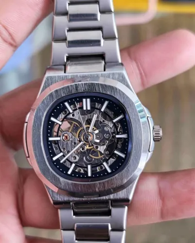 Relógio automático masculino | Inspirado no Patek Philippe | Aceito cartão