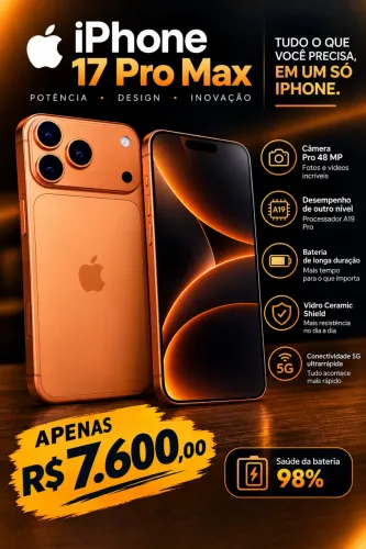 OPORTUNIDADE iPhone 17 Pro Max