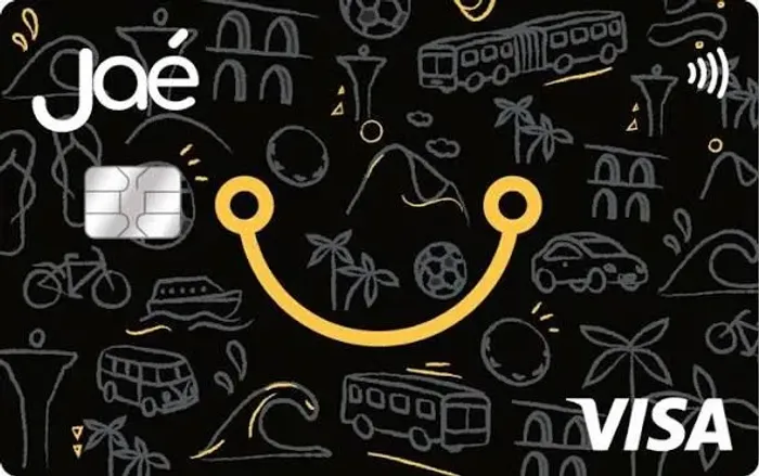 Cartão Jae com 800 reais