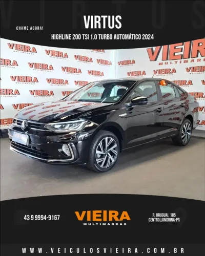 Volkswagen Virtus Highline 200 TSI 1.0 Flex 12V AUT 2024