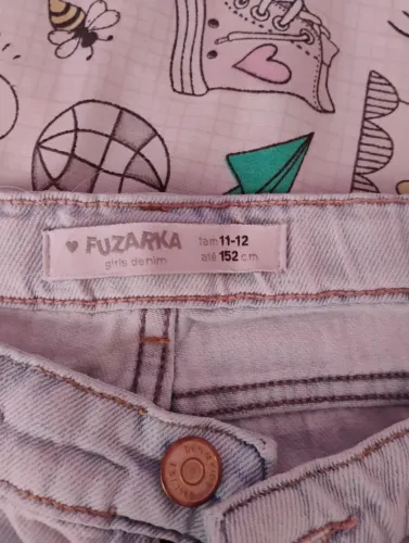 Calça jeans feminina 10/12 anos