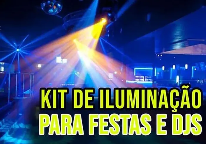 KIT ILUMINAÇÃO DE FESTAS