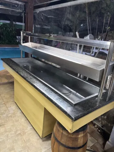 buffet quente e frio