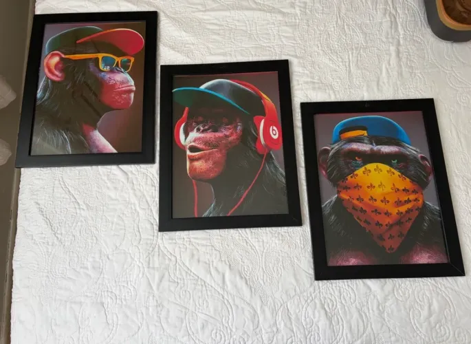 Quadro do Macacos