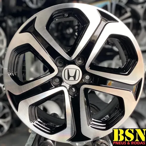 JOGO DE RODAS HONDA HRV ARO 17 5x114 civic/hrv/crv/i30
