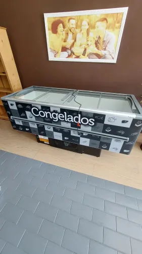 Ilha de refrigerados ou congelados fricon 568L 220V