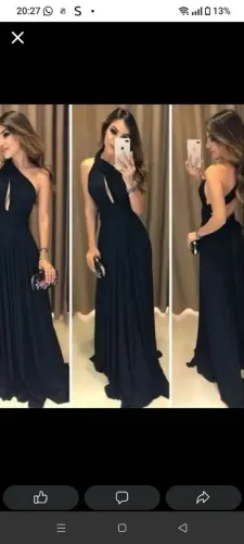 Vestido várias formas 
