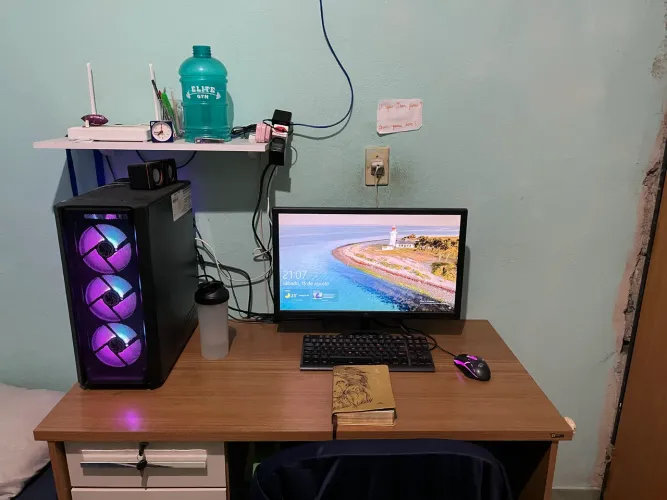 PC Gamer Completo + Monitor + Teclado + Mouse RGB