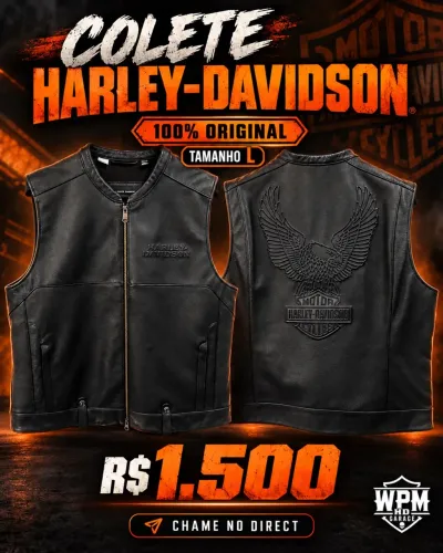 Colete Harley Davidson