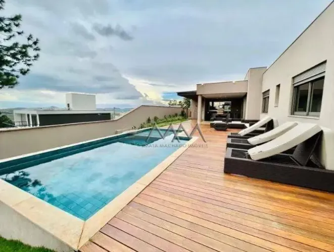 Casa Mobiliada à Venda ou Locação no Condomínio Residencial Das Flores | 4 Suítes - 227-m²