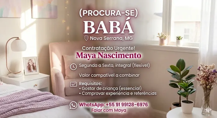Procura-se babá (urgente)