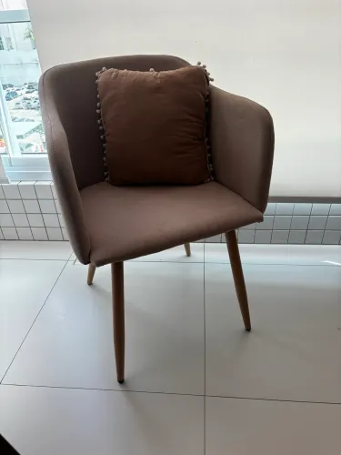 2 poltronas de tecido