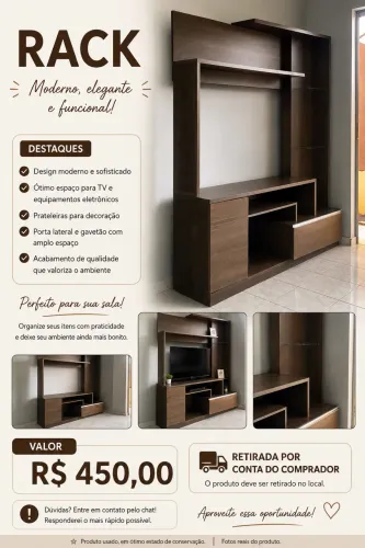 Rack + painel