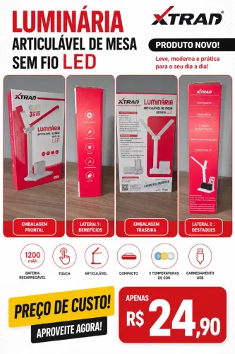 Luminária Articulável