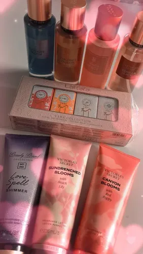 Body splash e hidratante corporais originais. Valor promocional últimas unidades!