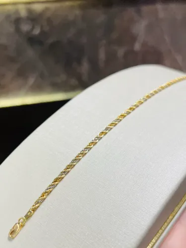 Pulseira de ouro 18k feminina ( LOJA FÍSICA )