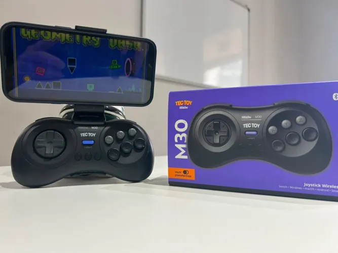 Controle M30 Bluetooth Tectoy 8 Bit-Do (Joystick)