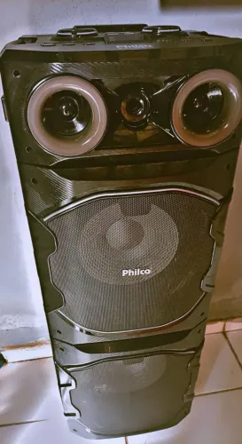 VENDO CAIXA AMPLIFICADA PHILCO EXTREME, 2600 WHATS DE POTÊNCIA