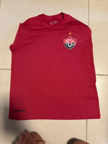 Camisa UV Protection do Esporte Clube Vitória Vermelha