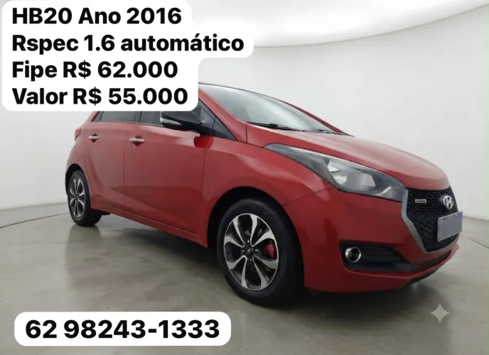 Hyundai HB20 R Spec 1.6 Flex 16V Aut. 2016