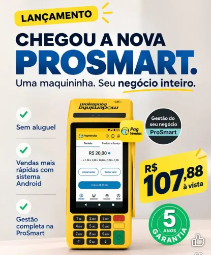 Maquina Completa PagBank