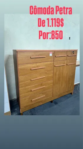 CÔMODA PETRA PROMOÇÃO 