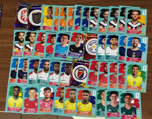 0,50 centavos - figurinhas Copa (VENDA OU TROCA)