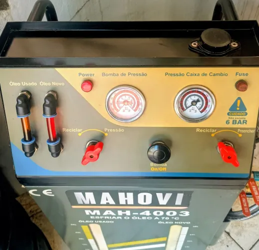 Máquina de troca de óleo de câmbio Mahovi