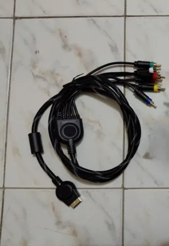 Cabo componente para Ps2 e Ps3, novo. De alta qualidade.