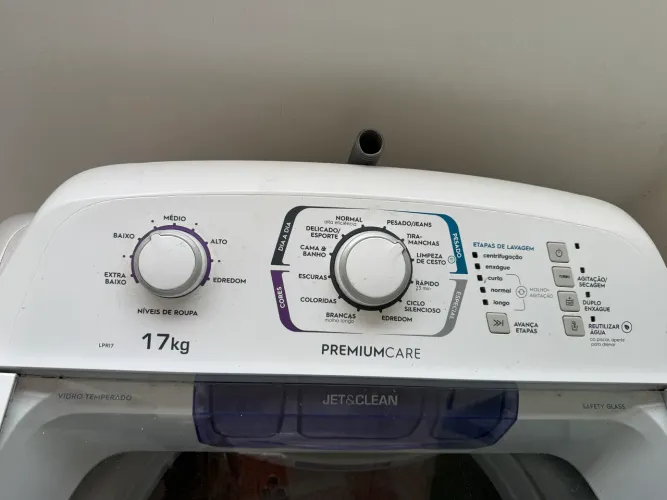 Máquina de lavar 17kg- COM DEFEITO